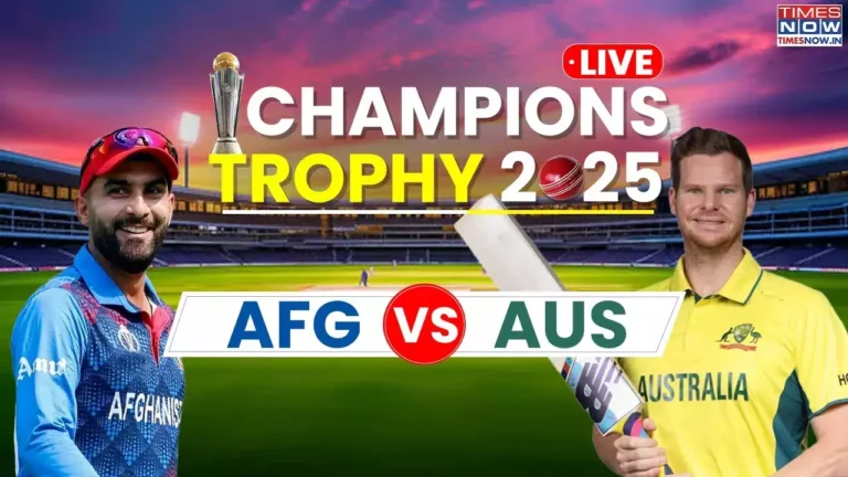 Afghanistan vs Australia