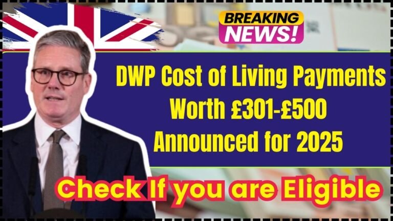 DWP News Cost of Living