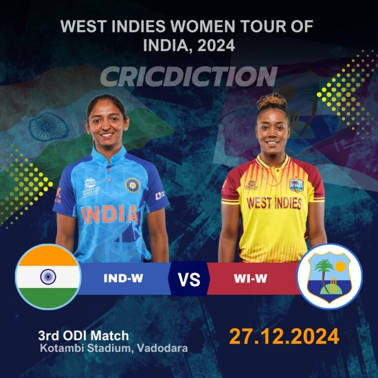 India Women vs West Indies Women