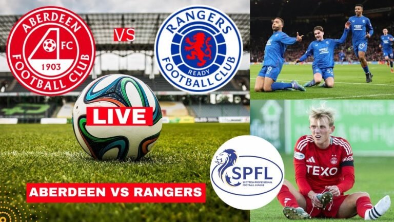 Aberdeen vs Rangers