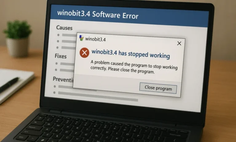 Cracking the Code: How to Resolve Winobit3.4 Software Error Winobit3.4 Software Error